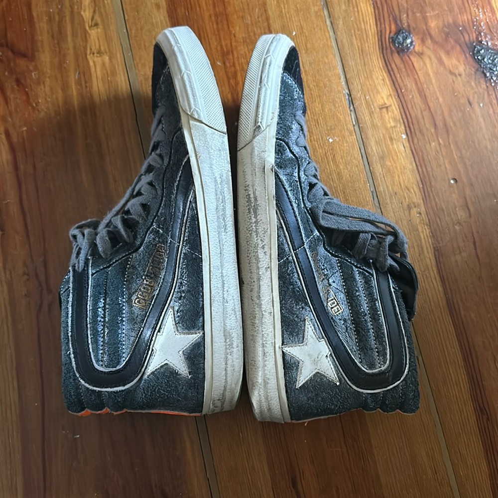 Golden goose slide high top